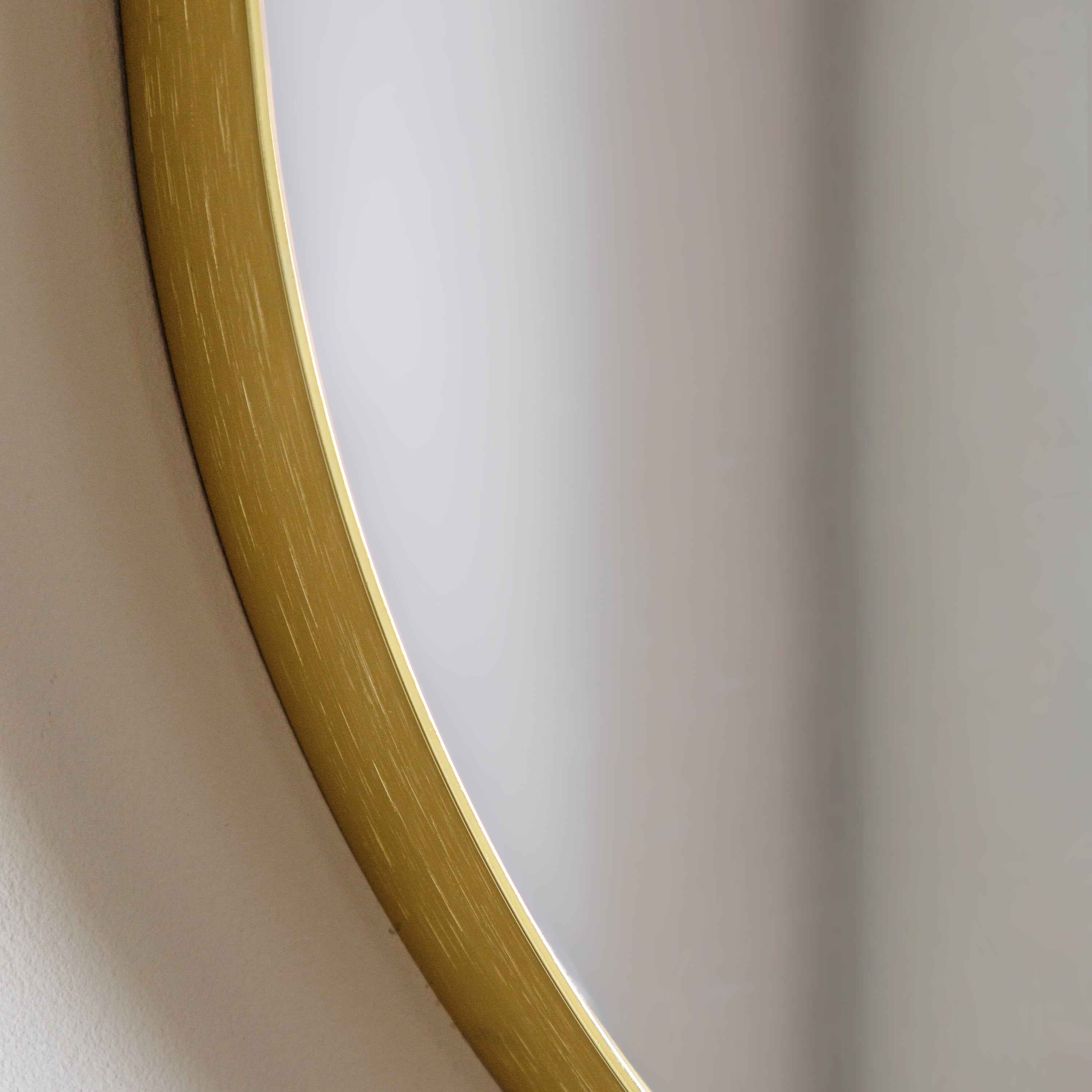 Claude Gold Pebble Wall Mirror